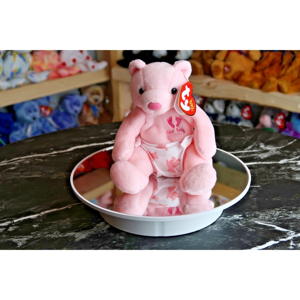 TY Beanie Baby - It's A Girl the Bear | Tush Tag Issues | Vintage | Rare